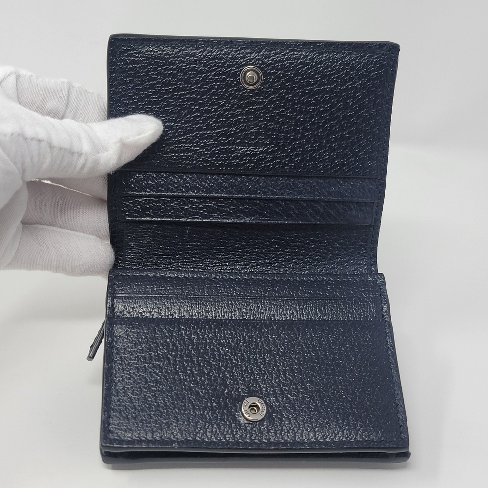 GUCCI GG Ophidia Leather Bifold Wallet - Picture 9 of 9